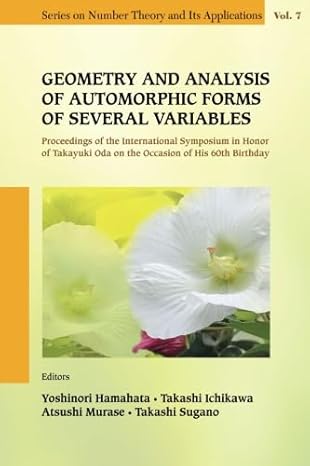 geometry and analysis of automorphic forms of several variables proceedings of the international symposium in