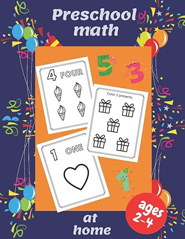 preschool math at home ages 2 4 beginner math preschool learning book with number 1st edition s s publishing
