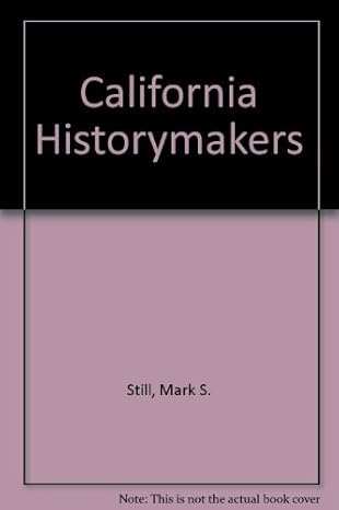 california historymakers 2nd edition mark s still ,gayle hynding 0787260134, 978-0787260132