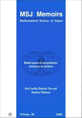 moduli spaces of real projective structures on surfaces 1st edition domi alex, casella 4864970963,