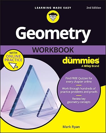 geometry workbook for dummies 2nd edition mark ryan 1394276125, 978-1394276127