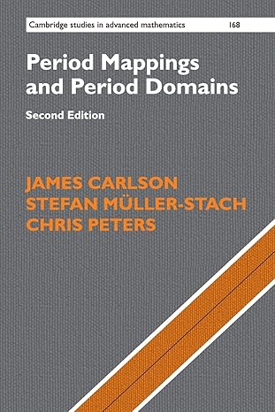 period mappings and period domains 2nd edition james carlson ,stefan muller stach ,chris peters 1316639568,