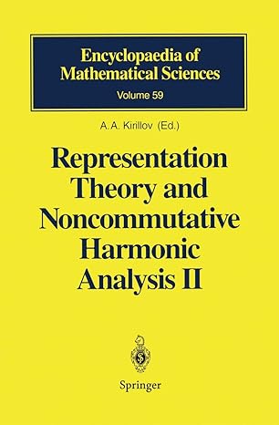 representation theory and noncommutative harmonic analysis ii homogeneous spaces representations and special