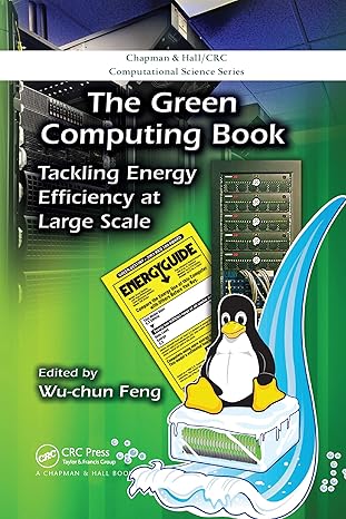 the green computing book 1st edition wu-chun feng 0367659158, 978-0367659158