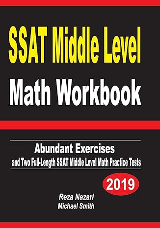 ssat middle level math workbook abundant exercises and two full length ssat middle level math practice tests