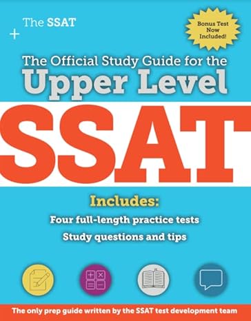 the official guide to the upper level ssat 2020 2021 1st edition enrollment management associations