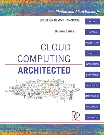 cloud computing architected solution design handbook 1st edition john rhoton ,risto haukioja 0956355617