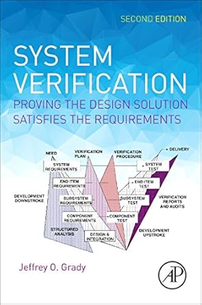 system verification proving the design solution satisfies the requirements 2nd edition jeffrey o. grady