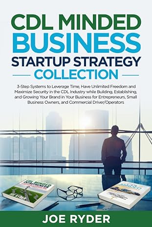 cdl minded business startup strategy collection 1st edition joe ryder ,eric balma 979-8422693467