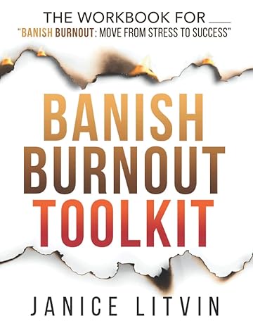 banish burnout toolkit 1st edition janice litvin 1734924268, 978-1734924268