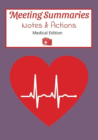 meeting summaries and actions medical edition 1st edition castledreamer designs b0ch2p5p3h