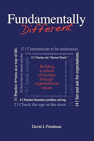 fundamentally different 1st edition david j. friedman 0741468360