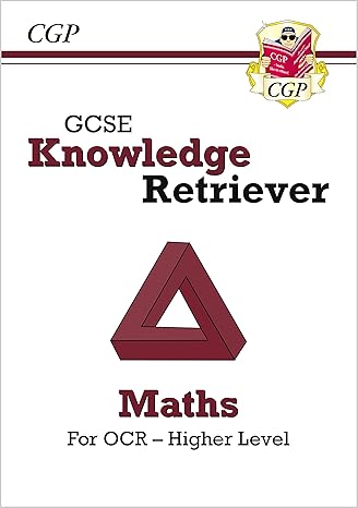 new gcse maths ocr knowledge retriever higher 1st edition cgp books 1789088666, 978-1789088663