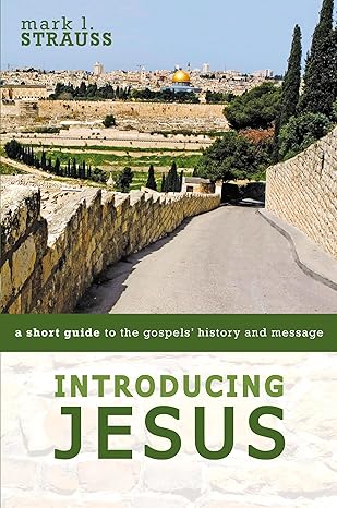introducing jesus a short guide to the gospels history and message abridged edition mark l. strauss