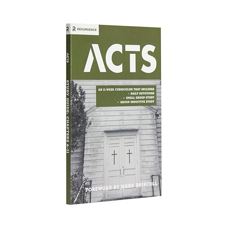 acts study guide chapters 6 11 1st edition mark driscoll 1938805240, 978-1938805240