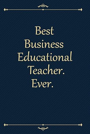 best business education teacher ever 1st edition barra publishing b0cnw544pt