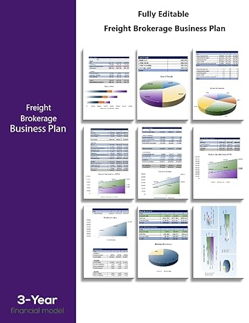 freight brokerage business plan 1st edition complete bizplans b0crdbcvq6, 979-8873735525