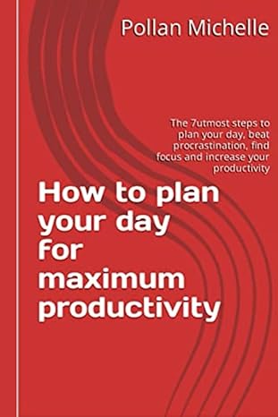 how to plan your day for maximum productivity the 7utmost steps to plan your day beat procrastination find