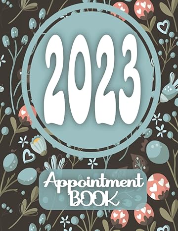 2023 appointment book calendar year 2023 professional agenda large format / monday to sunday dated / time