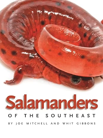 salamanders of the southeast 1st edition joe mitchell ,whit gibbons 0820330353, 978-0820330358