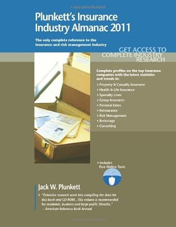 plunketts insurance industry almanac 2011 insurance industry market research statistics trends and leading