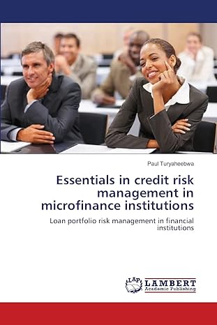 essentials in credit risk management in microfinance institutions loan portfolio risk management in financial