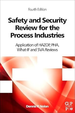 safety and security review for the process industries application of hazop pha what if and sva reviews 4th