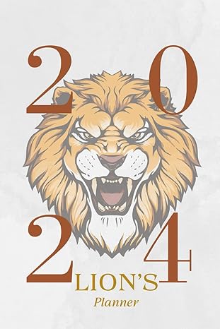 lions planner 2024 1st edition j m escobedo b0csxf6v43