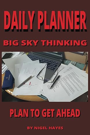 big sky thinking daily productivity and goal setting planner day per page year format 356 pages 1st edition