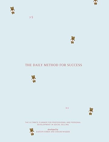 the daily method for success bb bear 1st edition kaitlyn streit ,taylor walker b0cwldcjnf