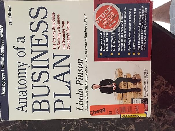 anatomy of a business plan the step by step guide to building a business and securing your companys future