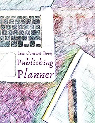 low content book publishing planner 1st edition pad tally b08bdvmxzd, 979-8653935824