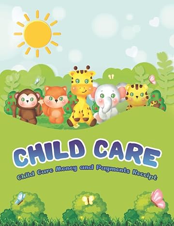 child care money and payments receipt business receipt book for management child care services and