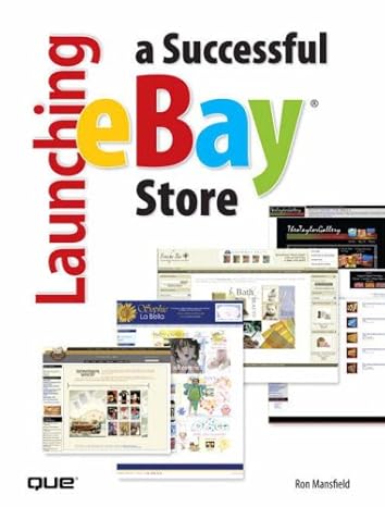 launching a successful ebay store 1st edition ron mansfield b005iuxyby