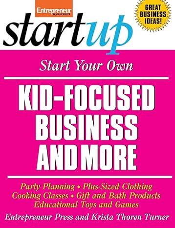 start your own kid focused business and more party planning cooking classes gift and bath products plus sized