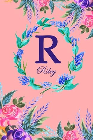 r riley pink floral water colour theme 1st edition nomen clature b0c2rtz3mx