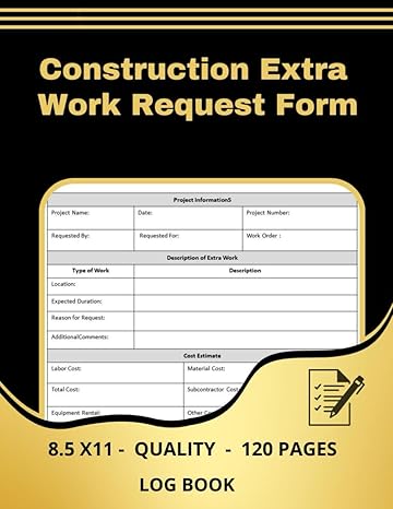 construction extra work request form streamline your project 1st edition soufi nouari b0cls8s8cy