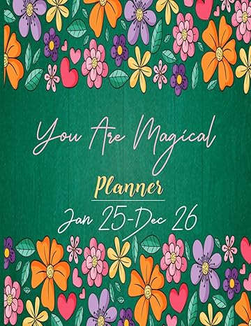 planner jan 25 dec 26 stay organized long term with ample space to note appointments deadlines and goals 1st