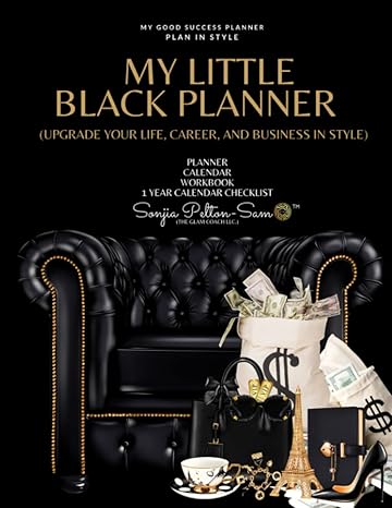 my little black business planner 1st edition sonjia pelton sam b09by8bjcm, 979-8531787583