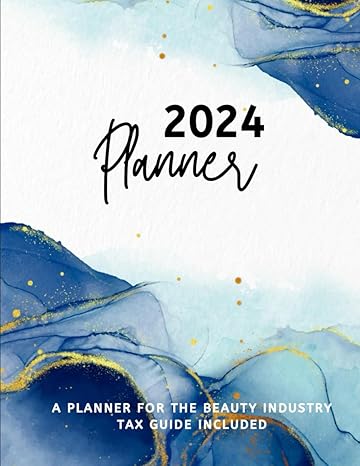 beauty planner blue 2024 1st edition charity j moore b0cqxbc7c2