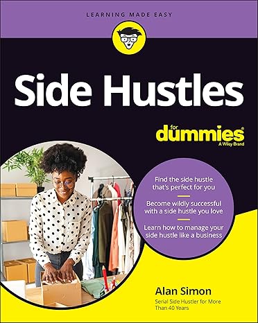 side hustles for dummies 1st edition alan r simon 1119870135, 978-1119870135