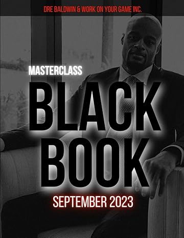 black book september 2023 1st edition dre baldwin b0ckzpr1kj, 979-8861304481