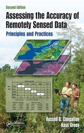 assessing the accuracy of remotely sensed data principles and practices second edition 1st edition russell g