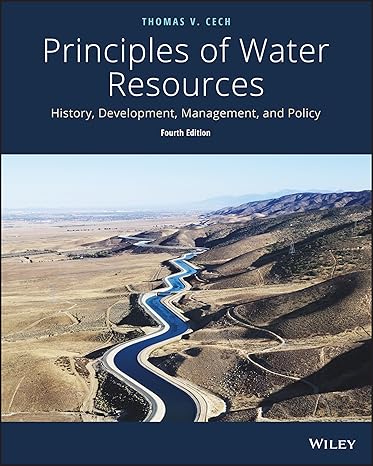 principles of water resources history development management and policy 4th edition thomas v cech 1118790294,