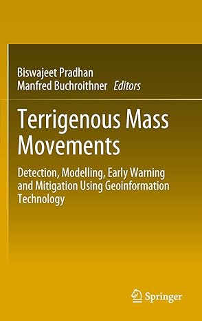 terrigenous mass movements detection modelling early warning and mitigation using geoinformation technology