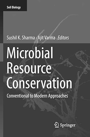 microbial resource conservation conventional to modern approaches 1st edition sushil k sharma ,ajit varma