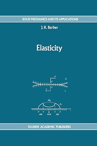 elasticity 1992nd edition j r barber 0792316096, 978-0792316091