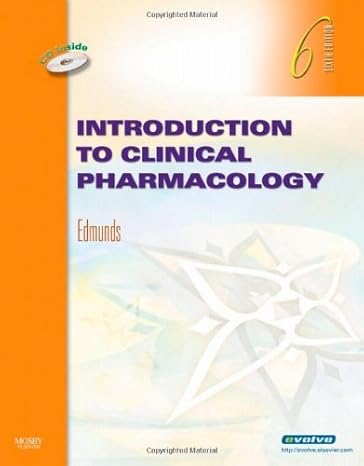 introduction to clinical pharmacology 6th edition marilyn winterton edmunds phd anp/gnp 0323056202,