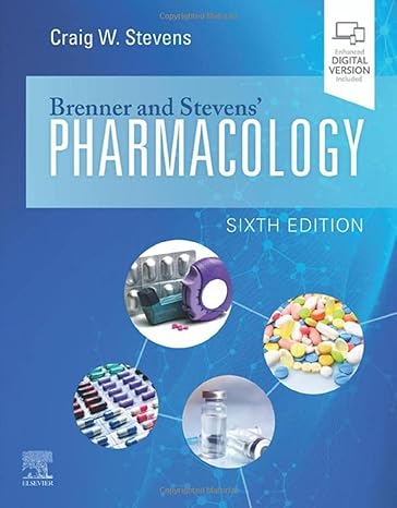 brenner and stevens pharmacology 6th edition craig w stevens 0323758983, 978-0323758987