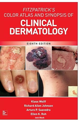 clinical dermatology 1st edition jack black b0bsxz5mgq, 979-8374863697